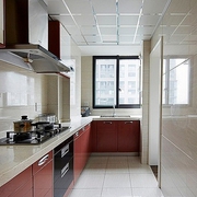 60平简约公寓设计欣赏厨房橱柜