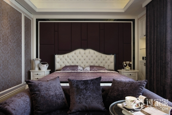 新古典白色典雅效果图欣赏卧室设计
