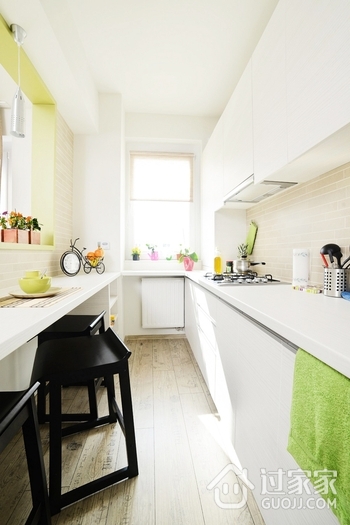 42平开放简约住宅欣赏厨房设计