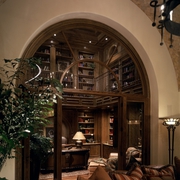 欧式古典装饰效果图书架