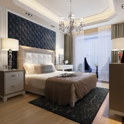 欧式风格住宅装饰效果卧室
