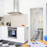 96平独特设计北欧公寓欣赏厨房