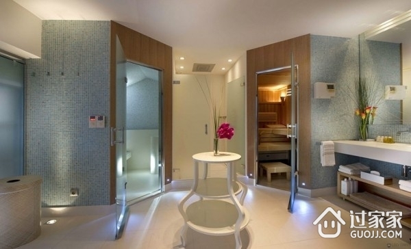 现代休闲度假别墅欣赏卫生间设计
