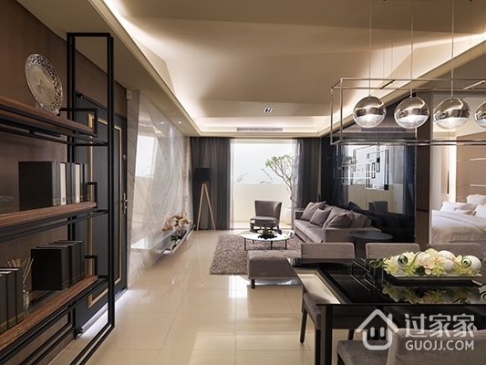 现代风格奢华空间效果图欣赏客厅
