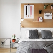 白色简约舒适公寓欣赏卧室设计