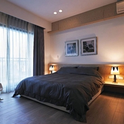 114平现代舒适三居欣赏卧室设计