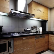 114平新中式风格住宅欣赏厨房