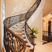 法式别墅套图欣赏楼梯设计