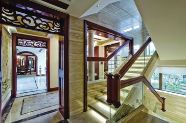 中式风家居设计楼梯