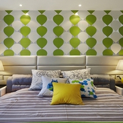 清新绿色自然小户型欣赏卧室