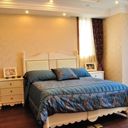115平欧式风格住宅欣赏卧室效果