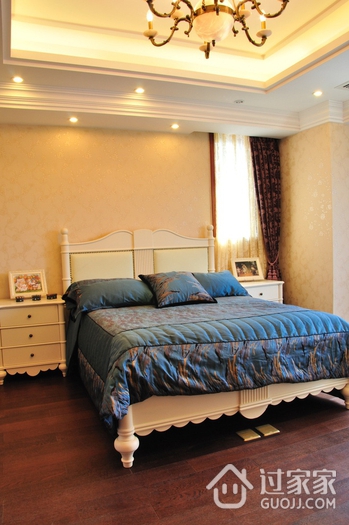 115平欧式风格住宅欣赏卧室效果