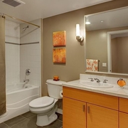 现代风格效果图浴室柜