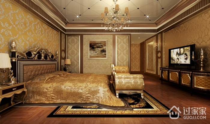 欧式效果图设计欣赏卧室