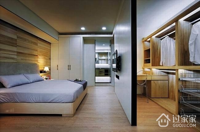 现代合理空间设计欣赏卧室陈设