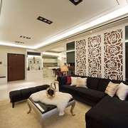 美式现代大宅设计欣赏客厅