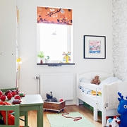 白色北欧两居室欣赏儿童房