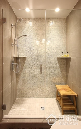 简约风格住宅效果套图设计淋浴间