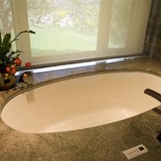 美式别墅装饰效果图浴缸