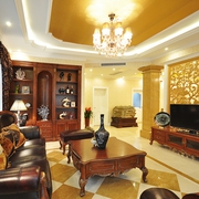 欧式古典之美欣赏客厅设计