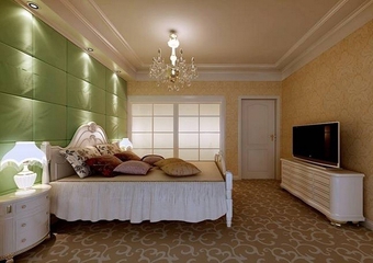 新古典风格三居室欣赏卧室效果