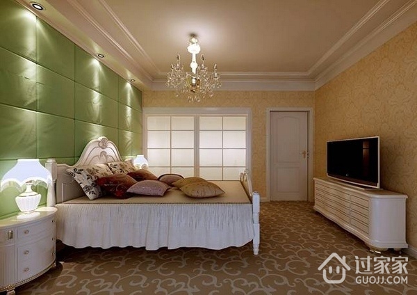 新古典风格三居室欣赏卧室效果