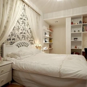 中式温馨别墅案例欣赏卧室效果