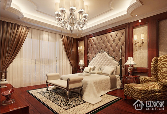 欧式风格古典风住宅欣赏卧室