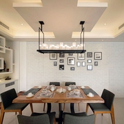 89平质感现代住宅欣赏餐厅