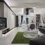 现代设计风格效果图欣赏客厅