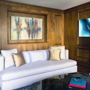 美式风格别墅设计套图赏析沙发背景墙