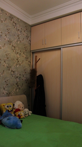 89平简欧三居室欣赏儿童房衣柜