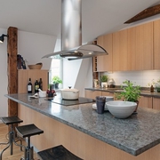 白色128平北欧住宅欣赏厨房效果