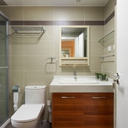 80平两室两厅简约住宅欣赏卫生间设计