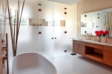 现代住宅装修效果图浴室