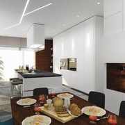 现代简洁两居室欣赏厨房