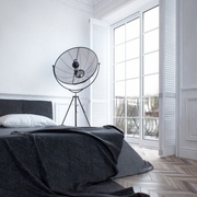56平白色北欧住宅欣赏卧室效果