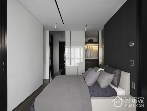 现代效果图设计住宅欣赏卧室