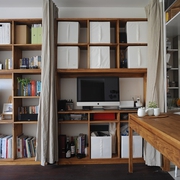实用简约一居室欣赏书房设计