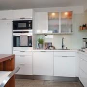 122平白色北欧住宅欣赏厨房