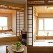 日式风格两居室欣赏茶室
