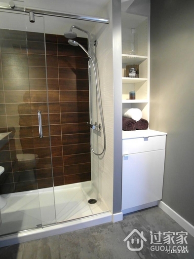 现代设计住宅效果欣赏淋浴间局部