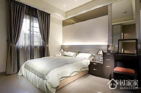 现代风格实景案例欣赏卧室