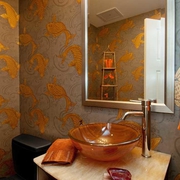 现代住宅设计图卧室洗手间