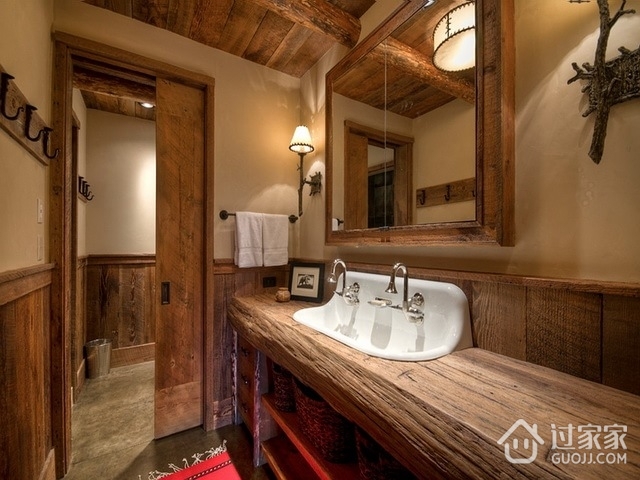 新古典两居室设计欣赏洗手间