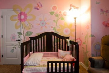 简约风格装饰图婴儿房