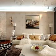 现代舒适艺术住宅欣赏客厅设计