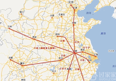 中心 行业资讯 从合肥出发 高铁直达个大城市 在安徽省上