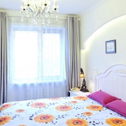 50平小户型地中海设计欣赏卧室效果