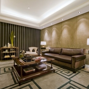 145平白色欧式四居室欣赏客厅设计